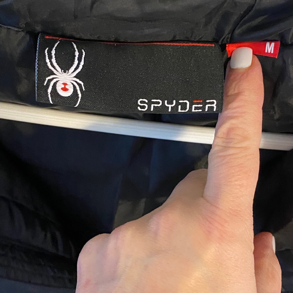 Spider Puff Jacket. Size Med - Picture 4 of 5